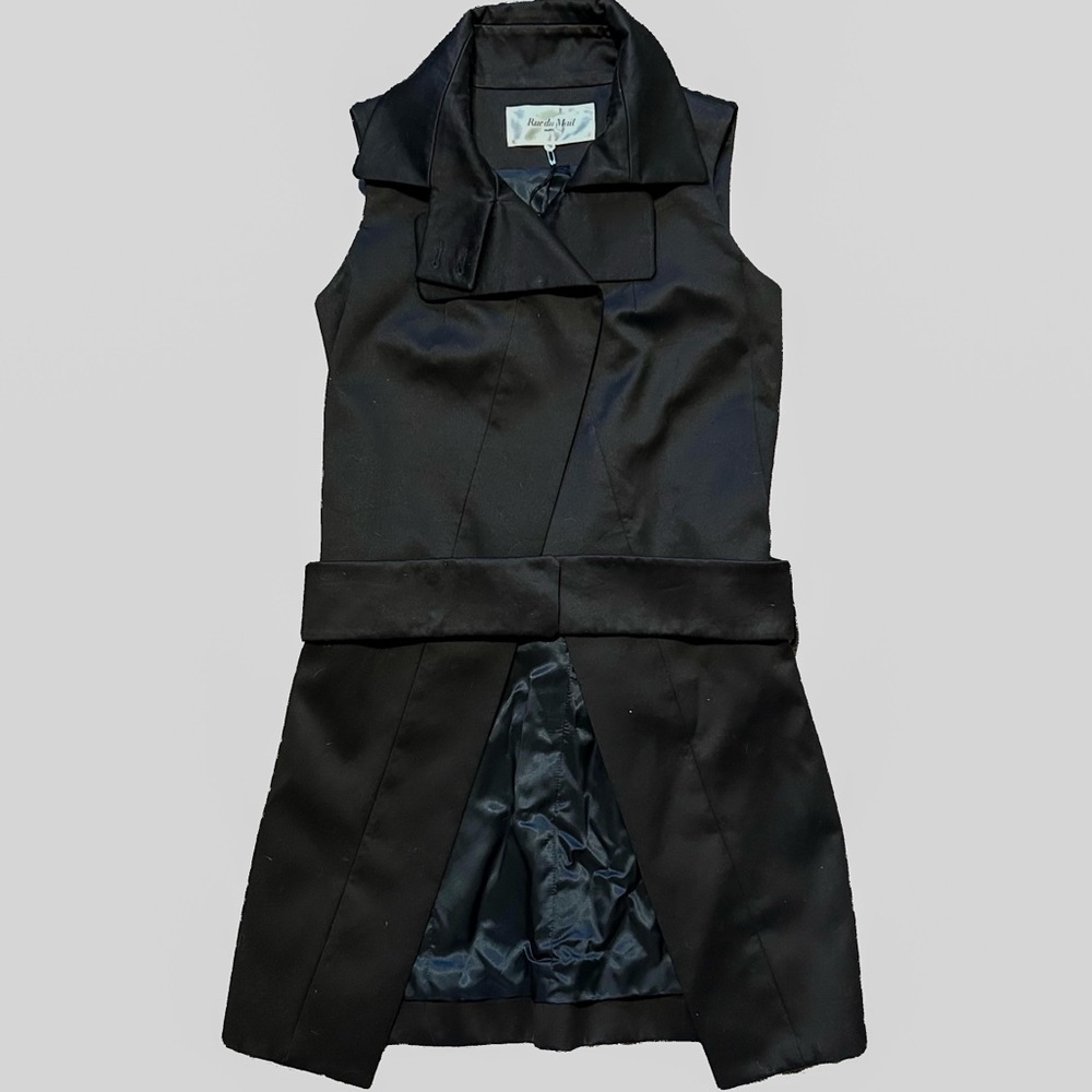 RUE DU MAIL Runway‎ Designer Belted Vest